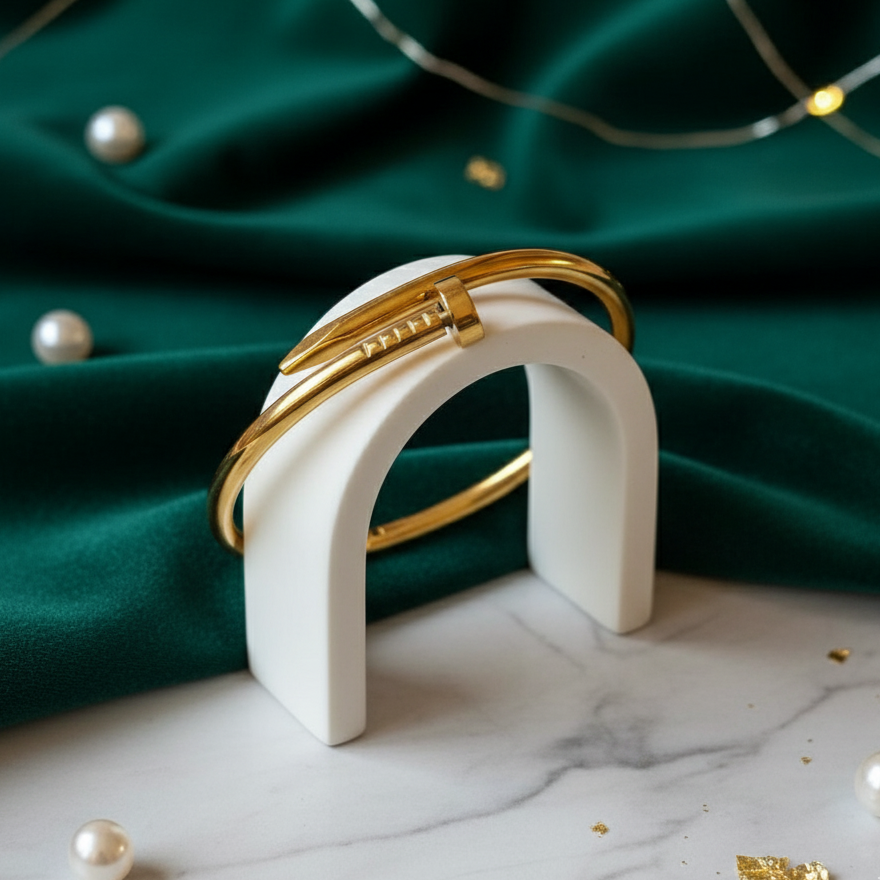 Nail Wrap Bangle