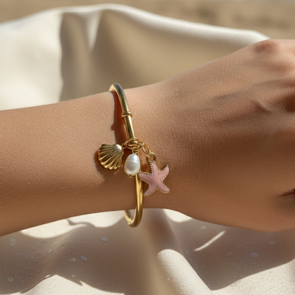 Beach Charm Bracelet🌊🐚⭐