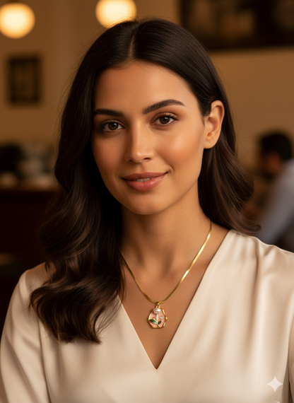 The Bloom Pearl Pendant Necklace