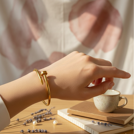 Nail Wrap Bangle