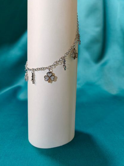 Clover Love Charm Necklace ☘️✨