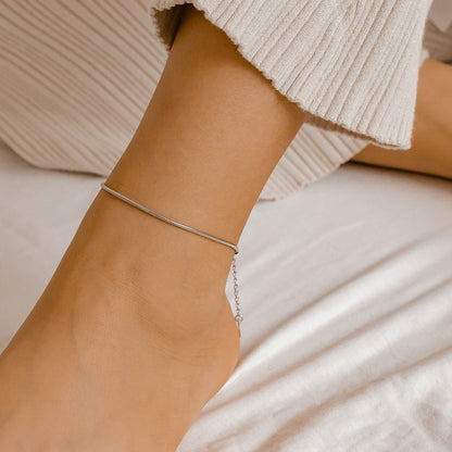 Minimal Snake Anklet